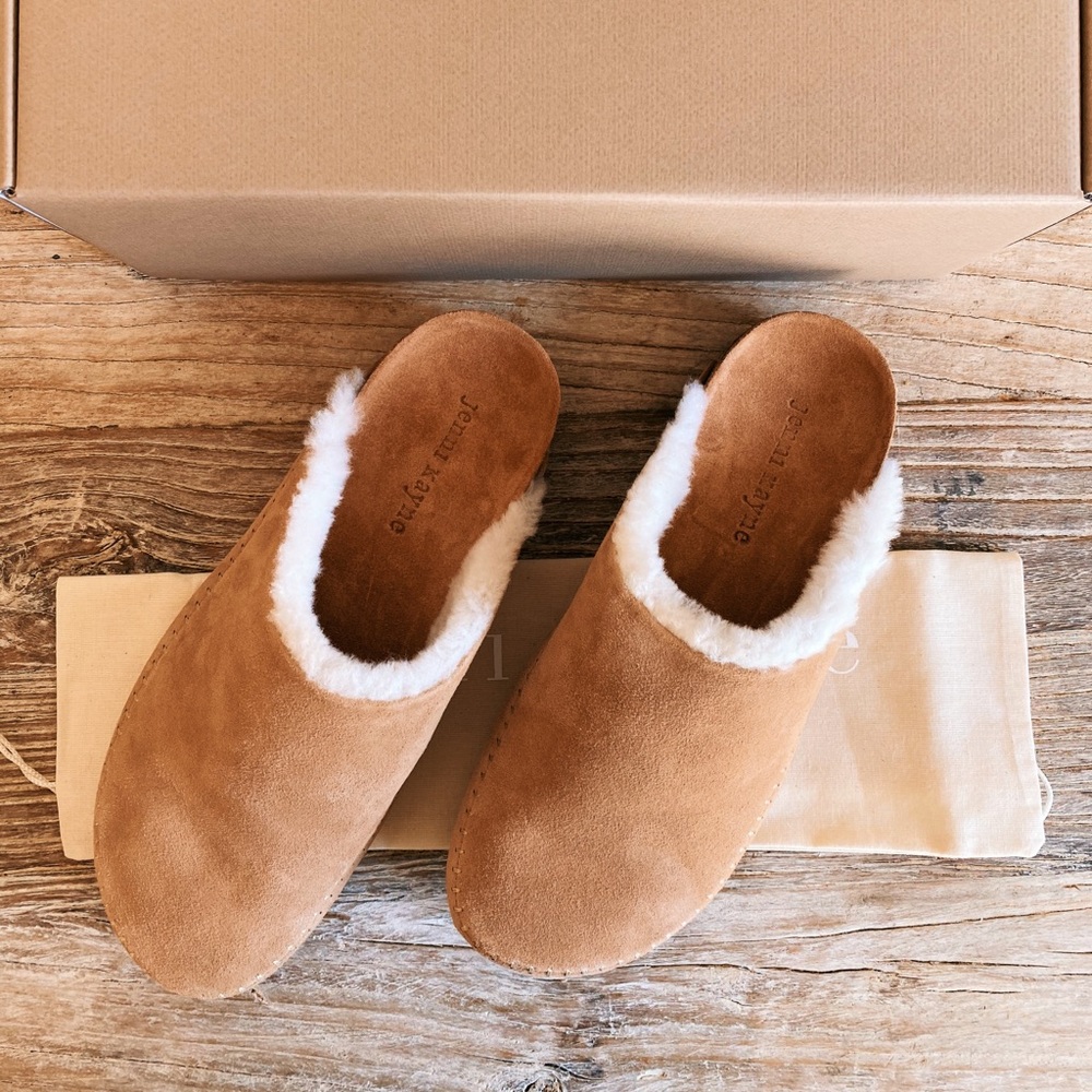 Jenni Kayne Shearling-Lined Moc Clog